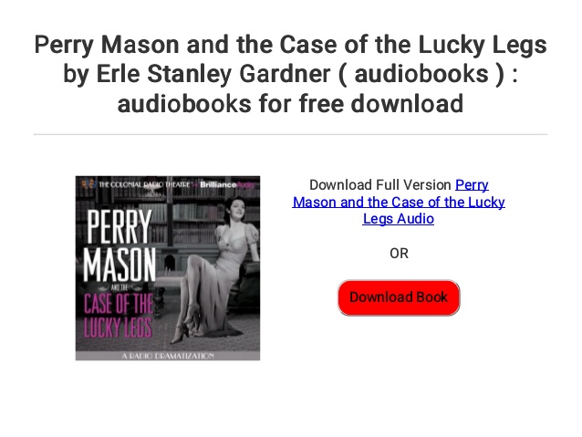 Perry Mason Books Free Download